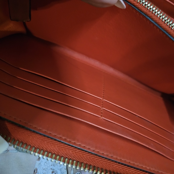 Valentino Long Rockstud Zip Around Wallet AUTHENTIC - Picture 10 of 16